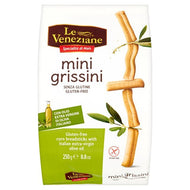 Le Veneziane Mini Grissini With Extra Virgin Olive Oil 250gr - ItalianMart