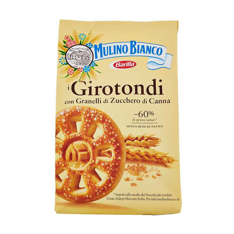 Barilla Mulino Bianco Girotondi with Brown Sugar Grains 350g
