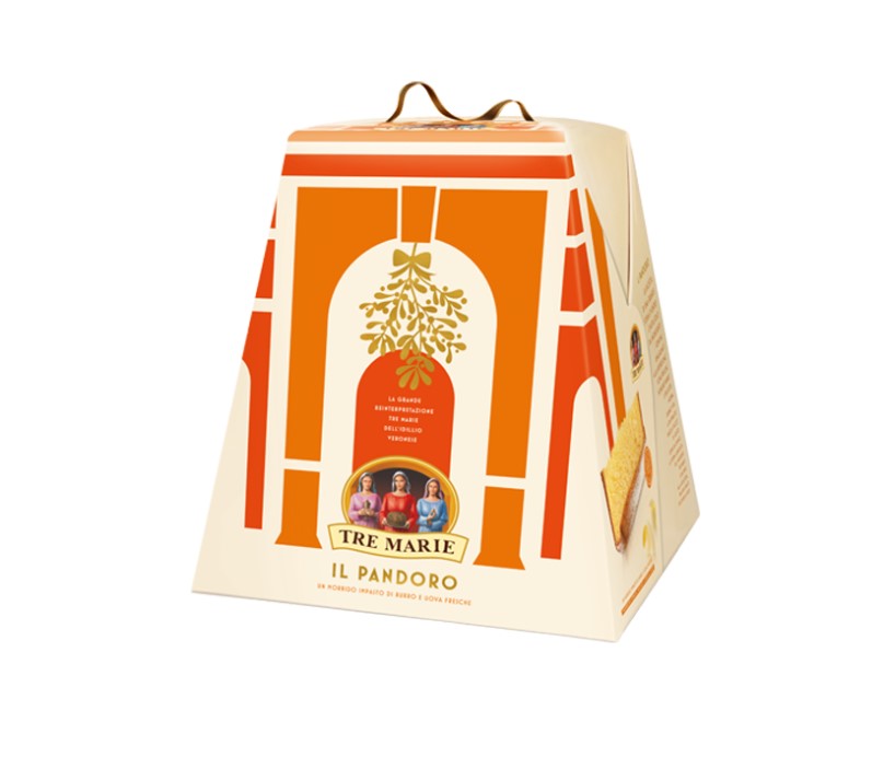 pandoro panettone tre marie 750g