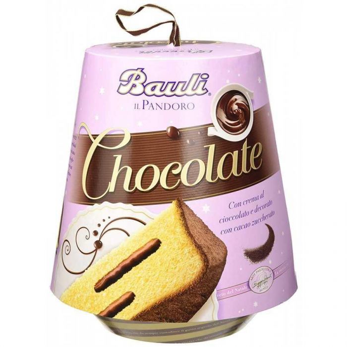 Panettone Chocolate | Pandoro Bauli | 750g - ItalianMart