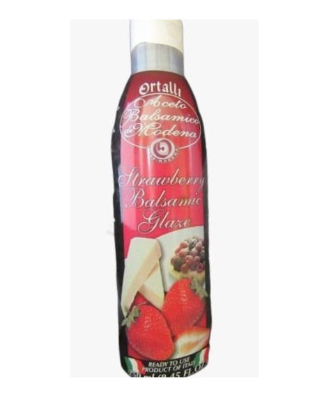 strawberry balsamic glaze ortalli 250ml