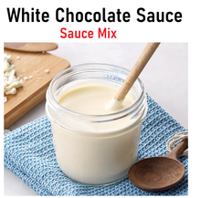 white chocolate sauce